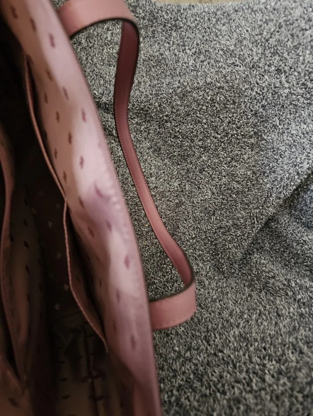 kate spade Pink Glitter Bottom Tote